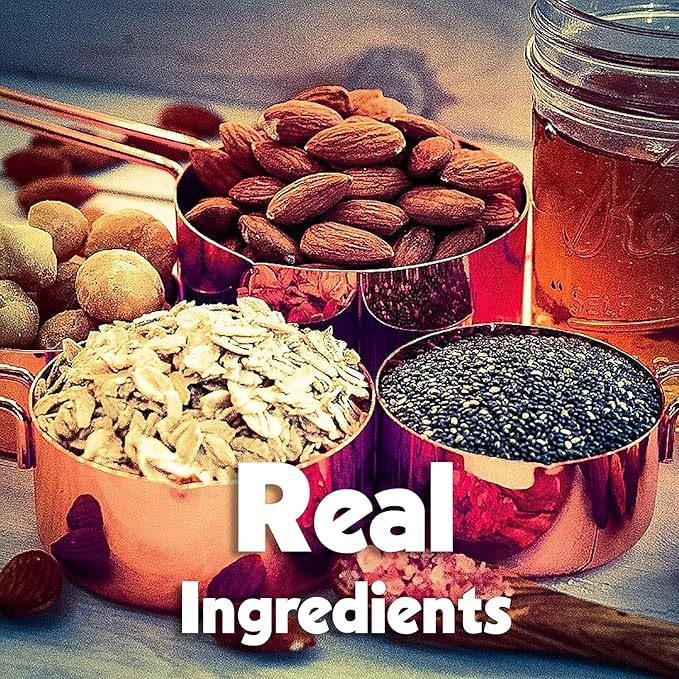Protein Packed Energy Snack Bar | Provides Healthy Energy | Vegan, All Natural Ingredients | Soy
