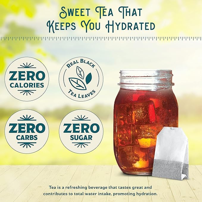 Southern Breeze Berry Bundle Cold Brew Sweet Iced Tea with Black Tea and Zero Carbs Zero Sugar, 20
