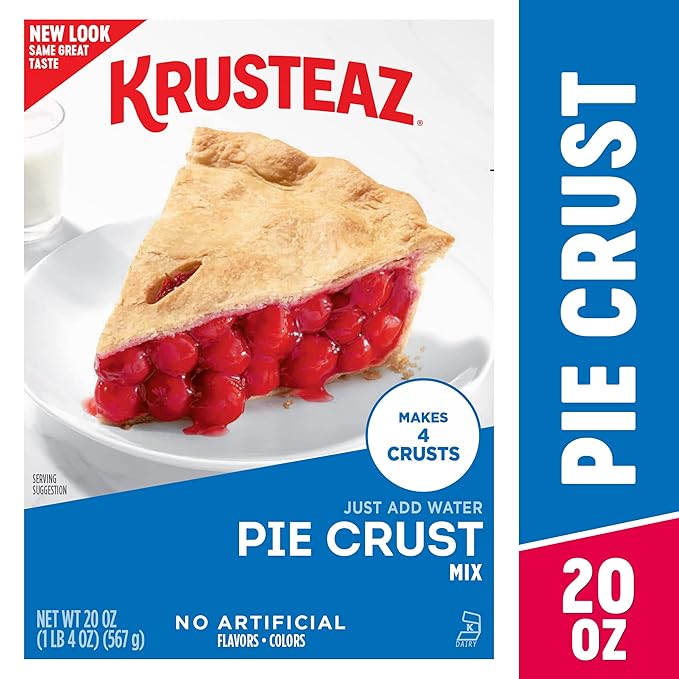 Krusteaz Traditional Light & Flaky Pie Crust Mix, 20 Ounce (Pack of 3)