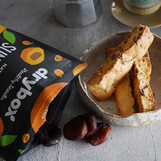 Drybox Unsulfured Organic Sun Dried Turkish Apricots, Unsweetened No Sugar Added, Non-GMO Dried