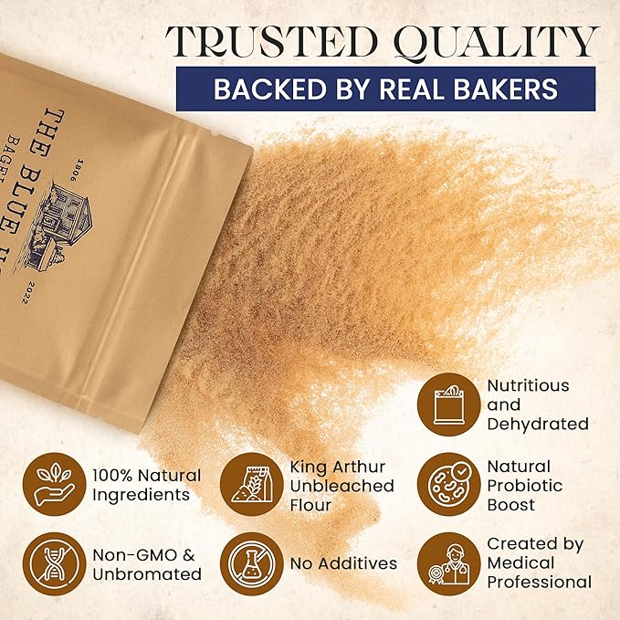 Dehydrated Sourdough Starter ??Mama Blue Artisan Sourdough Bread with 137+ Years Italian Heritage |