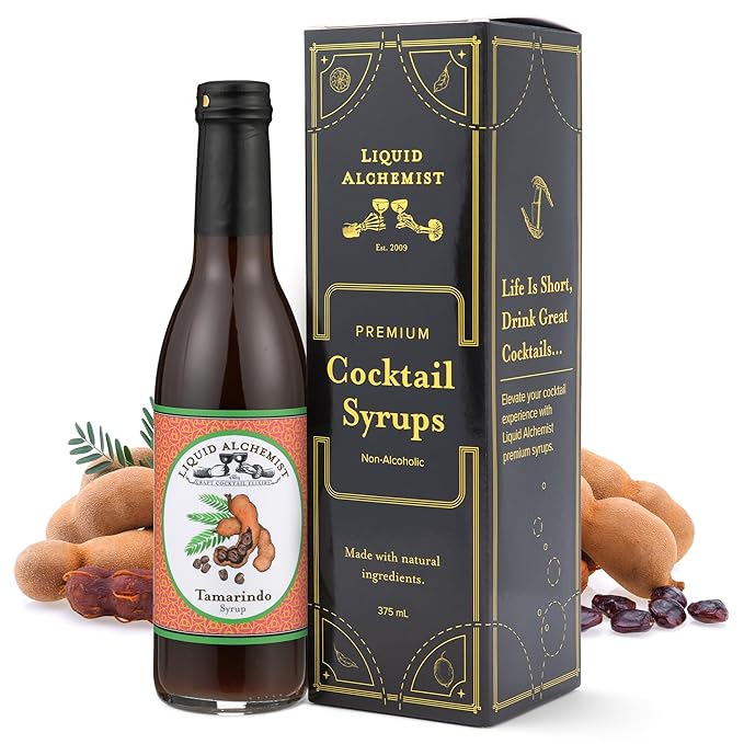 Liquid Alchemist Tamarind Syrup for Cocktails - Real Ingredients Make our Tamarindo Syrup the