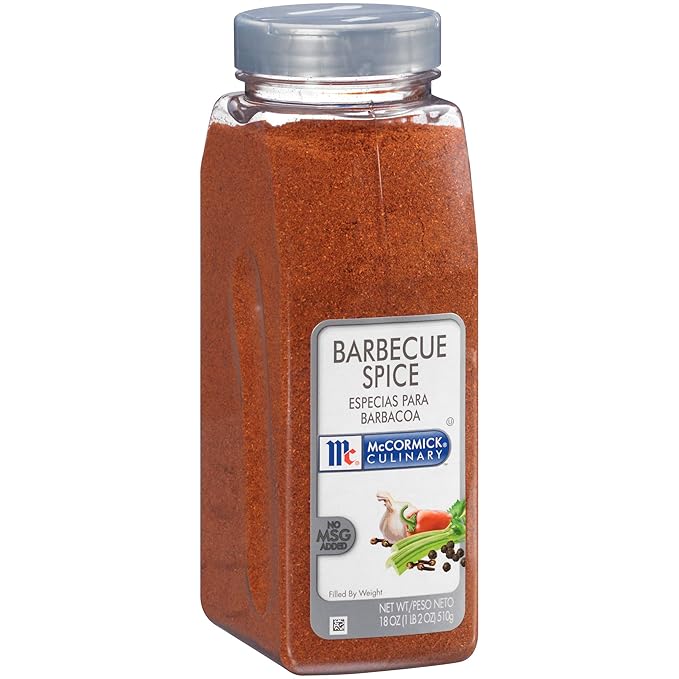 McCormick Culinary Barbecue Spice, 18 oz - One 18 Ounce Container of BBQ Dry Rub Seasoning Blend