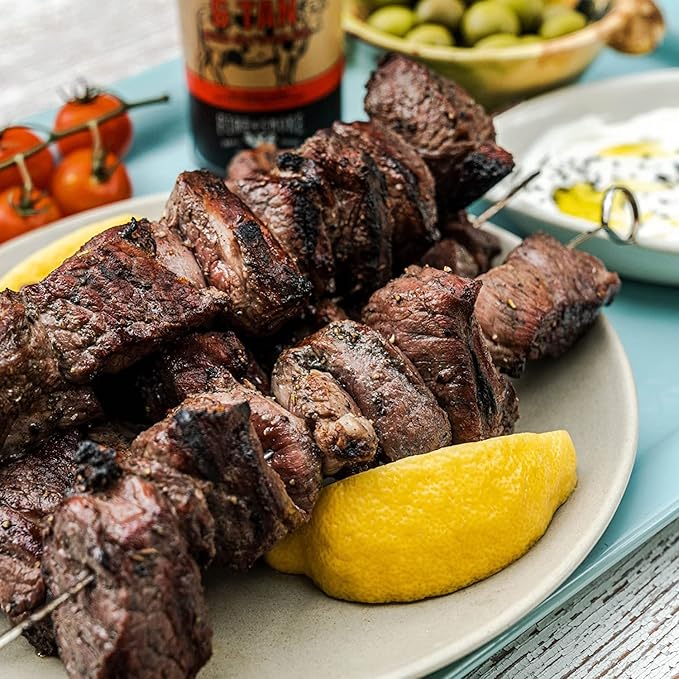 Fire & Smoke Society Black & Tan Steak Seasoning | BBQ Rubs, Steak Rub for Smoking and Grilling