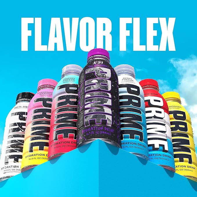 PRIME Hydration KSI THE NIGHTMARE, Sports Drinks, Electrolyte Enhanced to Replenish Fluids, 250mg