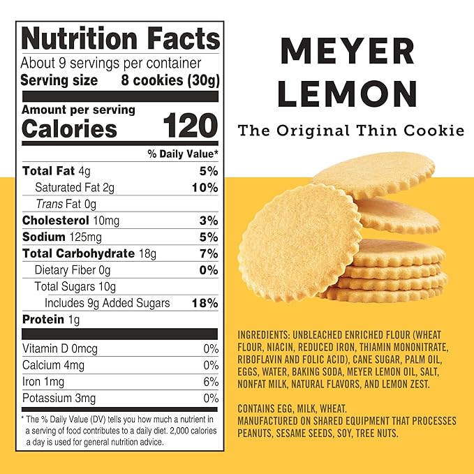 NEW! Dewey's Bakery Complete Cookie Collection | Meyer Lemon, Brownie Crisp, Triple Ginger, Vanilla