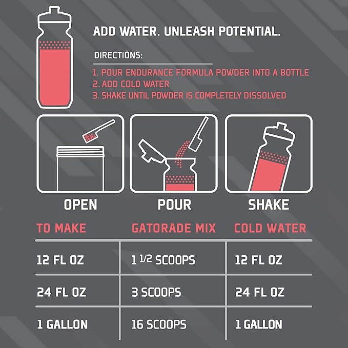 Gatorade Endurance Formula Powder, Cherry, 32 Ounce