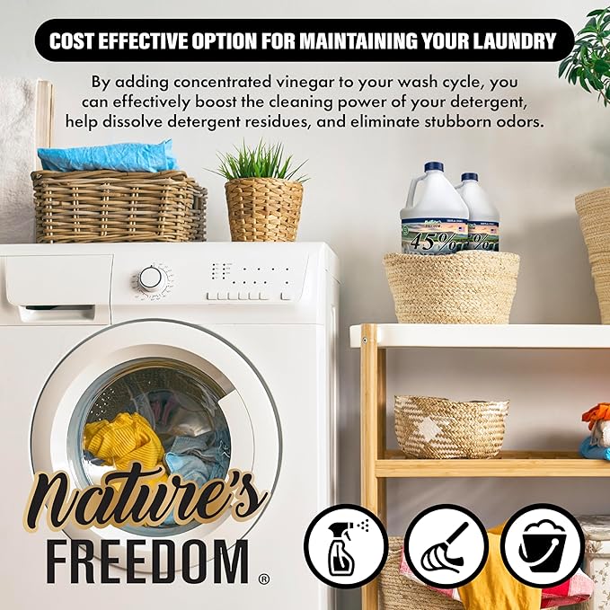 Nature's Freedom 45% Vinegar (2 Gallon)