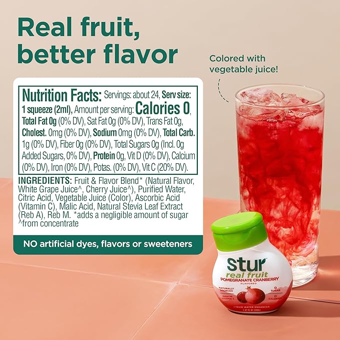 Stur Liquid Water Enhancer | Summer Variety Pack | Naturally Sweetened | Sugar Free | Zero Calories