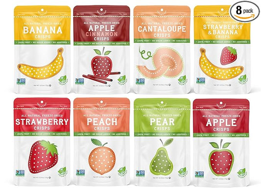 Nature’s Turn Freeze-Dried Fruit Crisps –Healthy, Gluten-Free,Crispy & Delicious, Plant-Based