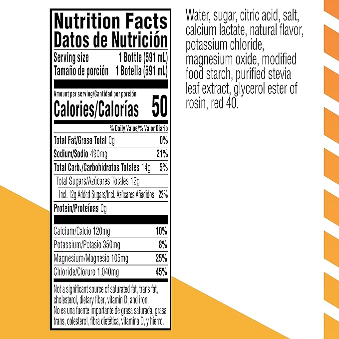 Gatorlyte Rapid Rehydration Electrolyte Drink, Strawberry Kiwi, Specialized Blend of 5