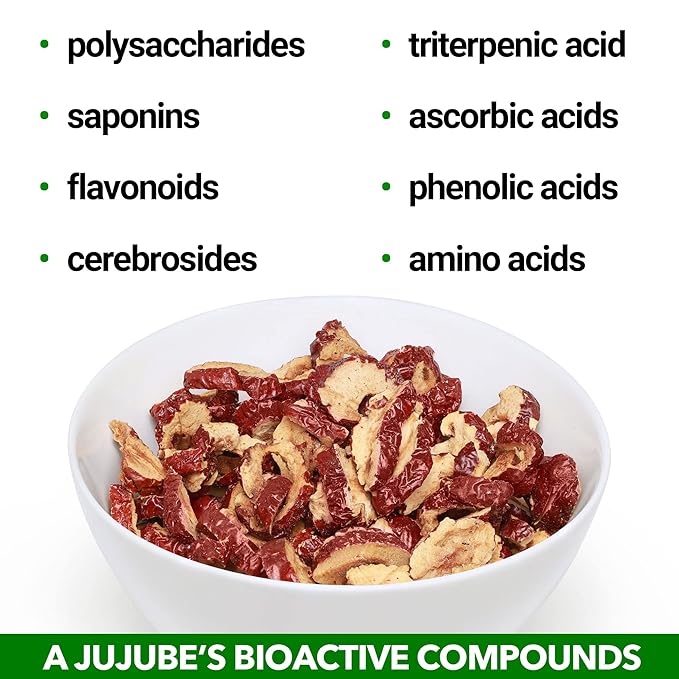 USDA Organic California Grown Pure Jujube Product | JUJUME Crisps | Sweet Jujube Chips | ZERO Added