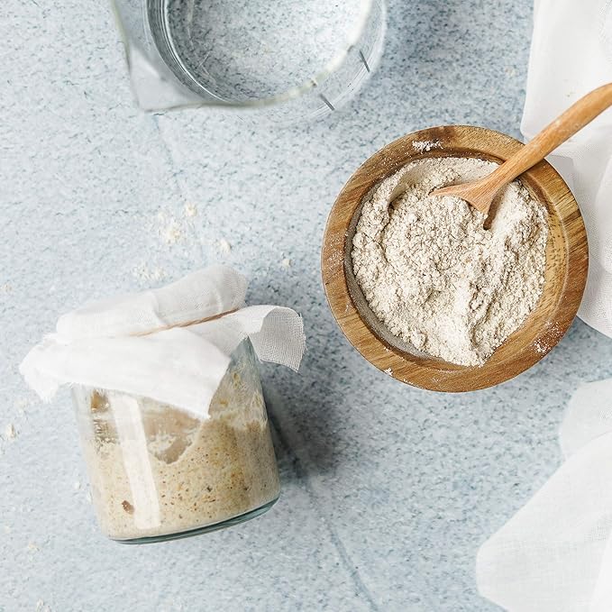 Cultures for Health Whole Wheat Sourdough Starter | Dehydrated Heirloom Culture for DIY Artisan
