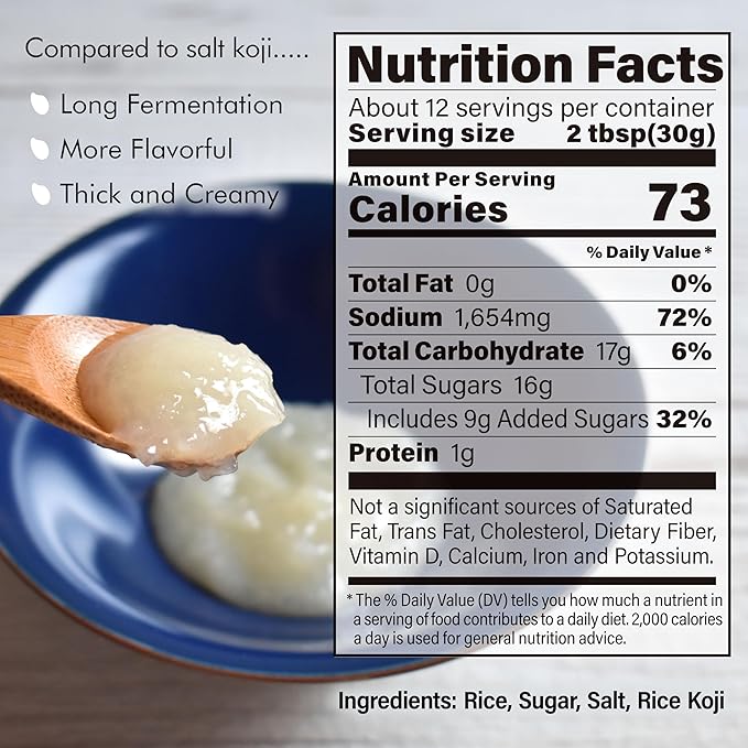 chaganju KOJI -Japanese traditional all-purpose umami seasoning of rice paste for aging marinade