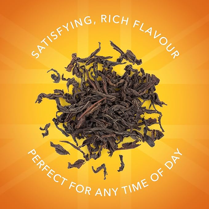 Twinings English Breakfast Loose Leaf Black Tea, 17.64 Ounce (500g) Tin, Caffeinated, Enjoy Hot or