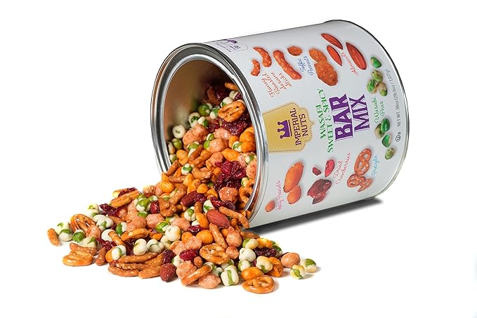 Imperial Mixed Nuts Bar Mix - Tasty Nut Snack for Any Occasion - Wasabi Peas, Almonds, Pretzels