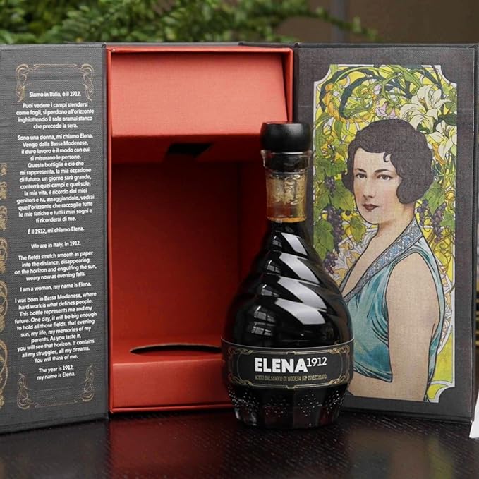 Monari Federzoni ELENA1912 Aged Balsamic Vinegar of Modena - High Density - 6.8 Fl Oz