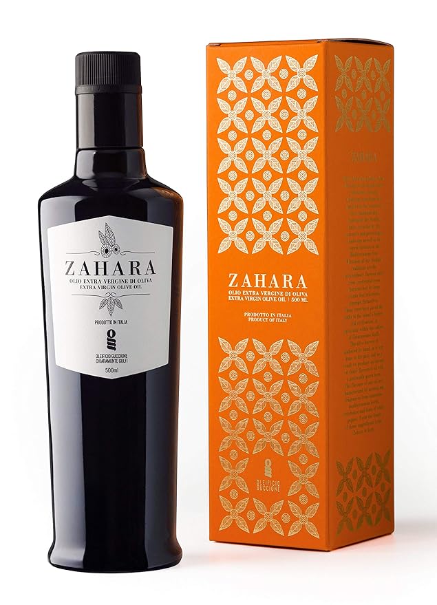 Zahara Extra Virgin Olive Oil from Italy | Sicilian Pure EVOO | Premium Early Harvest Cold Pressed