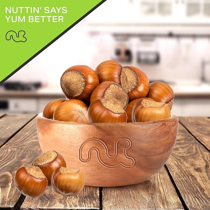 NUT CRAVINGS, Raw Hazelnuts Filberts In Shell, Whole, (32oz - 2 LB) Bulk Nuts Packed Fresh in