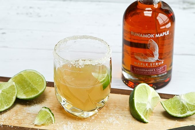 Runamok Maple Syrup Organic Sugarmaker's Cut - Grade A Vermont Maple Syrup, Amber Color, Rich Taste