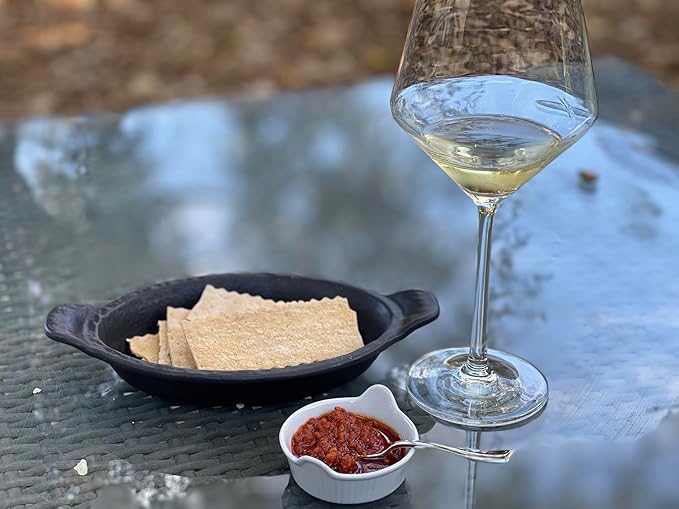 Spicy Romesco Dip, Spread, Sauce - Small-Batch with Almonds, Olive Oil, Red Peppers ??Red Sauce for