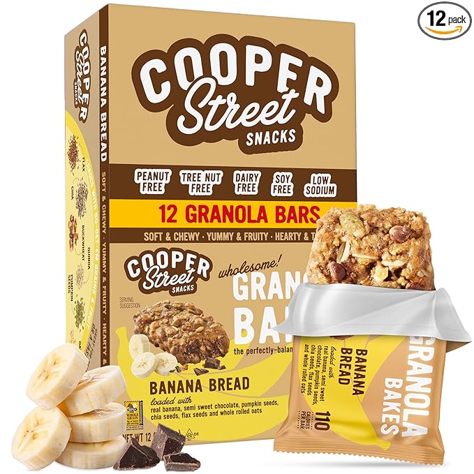 Cooper Street Banana Bread Granola Bakes, 12-Pack
