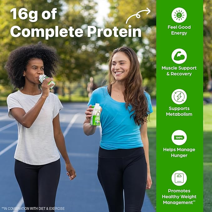 Orgain Organic Nutritional Shake, Strawberries & Cream - Meal Replacement, 16g Protein, 21 Vitamins