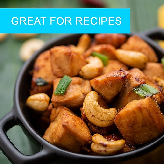 Cashews Roasted Salted - 32 oz 2 lbs | Whole Cashew Nut | Healthy Protein Snack | Natural Keto &