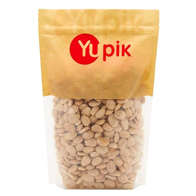 Yupik Roasted Sea Salted Marcona Almonds, 2.2 lb (35.2 oz), Gluten-Free, Vegan, Kosher, Whole Nuts