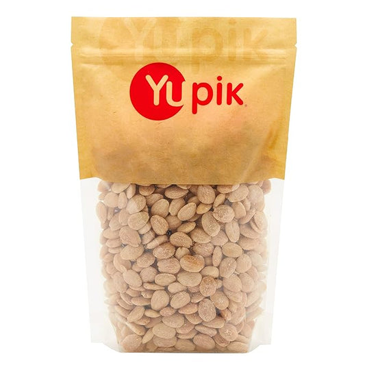 Yupik Roasted Sea Salted Marcona Almonds, 2.2 lb (35.2 oz), Gluten-Free, Vegan, Kosher, Whole Nuts