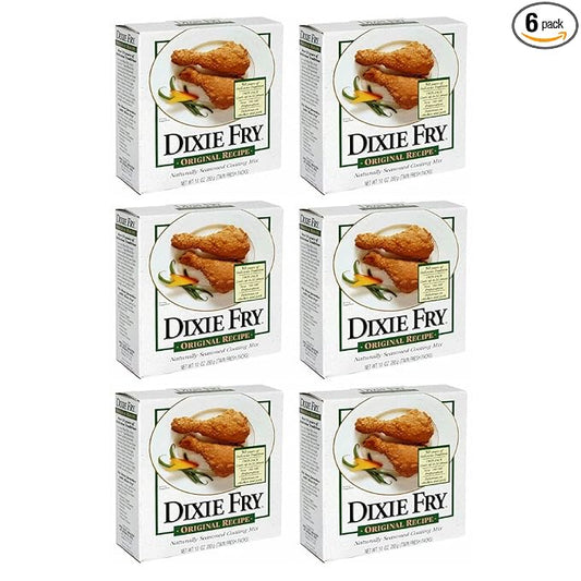 10-Ounce Original Recipe Coating Mix for Fried Chicken, Pork Chops, & Seafood (Pack of 6)