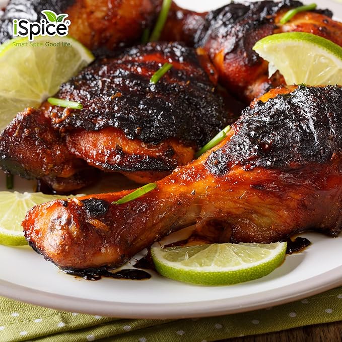 iSpice - JAMAICAN JERK SEASONING World Flavor Super Spice Blend | All Natural | Ready to use as is