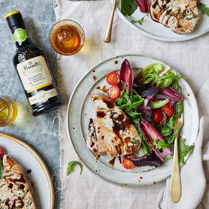 Mazzetti L'Originale Organic Balsamic Vinegar of Modena, Organic & Aged, 3 Leaf, 8.45 Ounce