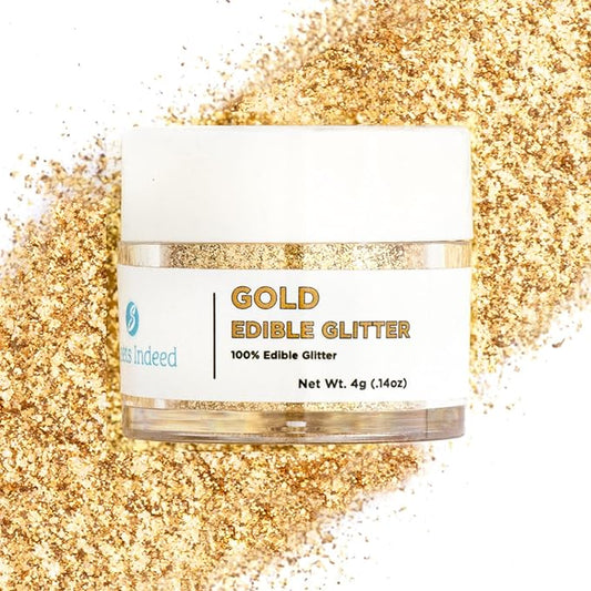Sweets Indeed Edible Glitter, Perfect for Drinks, Cocktails, Beverages & Cake Decorating, Dessert