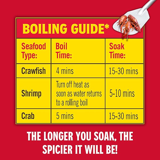 Louisiana Fish Fry, Cajun Fire Boil, 14 oz (Pack of 1)