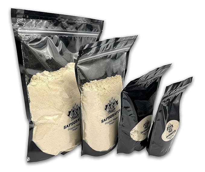Sapsquatch Organic Maple Sugar (4 Pounds)
