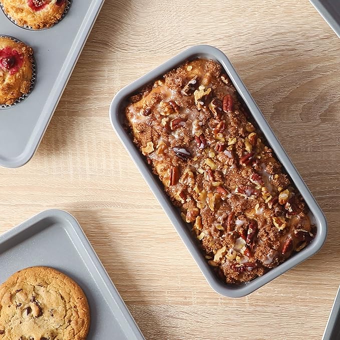 SUR LA TABLE Kitchen Essentials Bake Sale 9 X 5 Inch PFOA, PFAS, PTFE Free Nonstick Loaf Pan