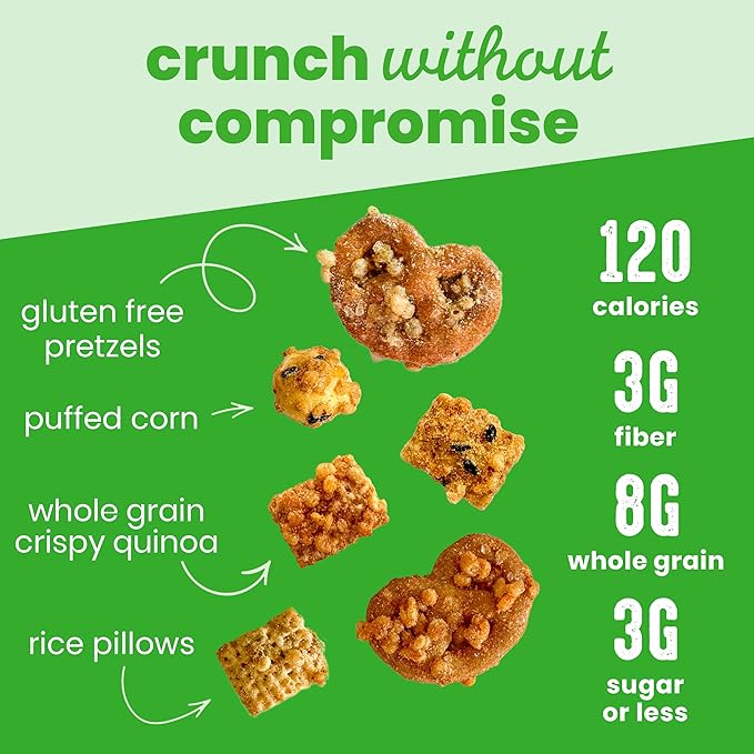 Marimix Snack Mix | Crunch Baked Sweet & Salty Savory Plant Based Naturally Gluten Free Whole Grain