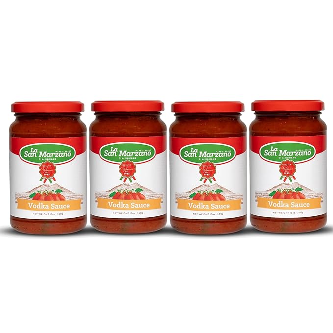 La San Marzano Vodka Sauce, 13 oz, Pasta Sauce Made in Italy, All Purpose Tomato Premium Quality
