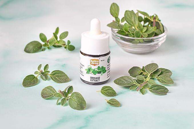 Spice Drop Pack Of 6 Herbs Extracts - 100% Natural - For Cooking, Baking, Sauce, Dips - Each 0.17oz