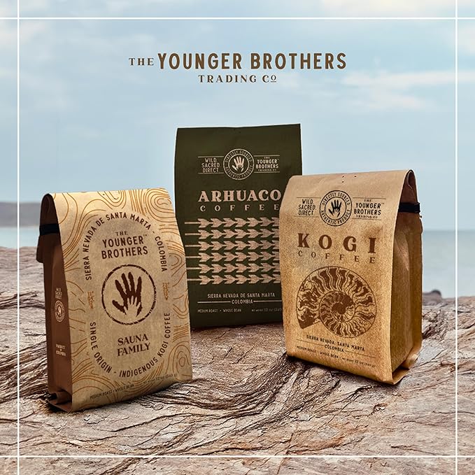 The Younger Brothers Trading Co. Kogi Coffee | Indigenous Wild Grown Whole Bean | Ethically Sourced