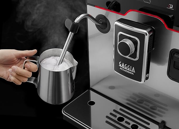 Gaggia Accademia Luxury Italian Fully Automatic Espresso Machine with 19 Customized drink