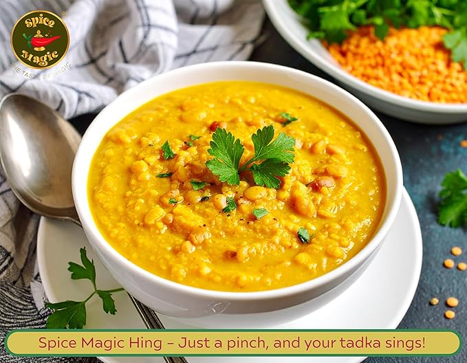 Spice Magic Asafetida Ground (Hing) ~ 100% Pure, Aromatic & Natural I Non-GMO I Indian Origin