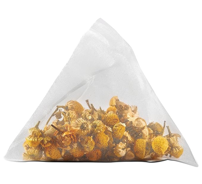 Two Leaves and a Bud Organic Chamomile Herbal Tea Bags, Naturally Caffeine Free, Whole Leaf