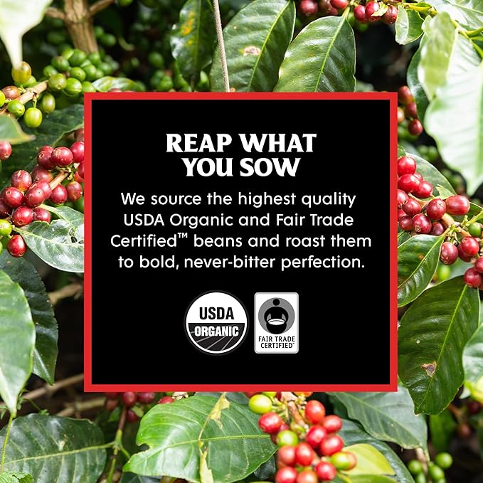 Death Wish Coffee, Whole Bean Espresso Roast - Organic, Fair Trade, Arabica and Robusta Coffee