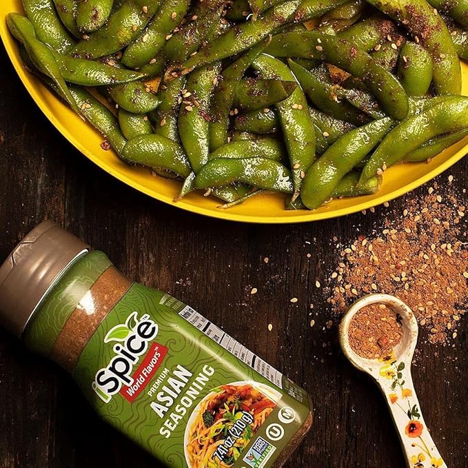 iSpice - ASIAN SEASONING World Flavor Super Spice Blend | All Natural | Ready to use as is | No