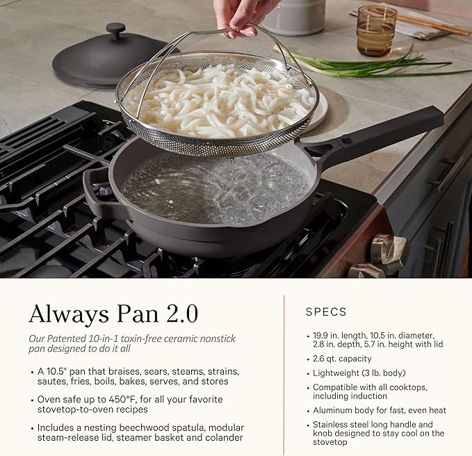 Our Place Cookware Set - 13-Piece Kit Including the Always Pan, Perfect Pot and Spatulas |
