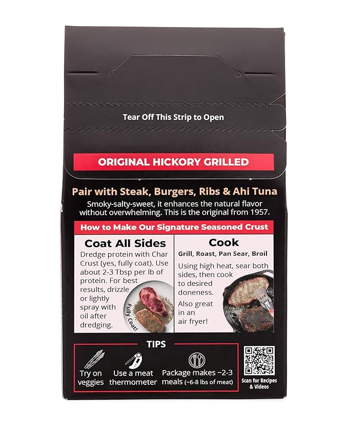 Char Crust Hickory Grill Rub - 4oz