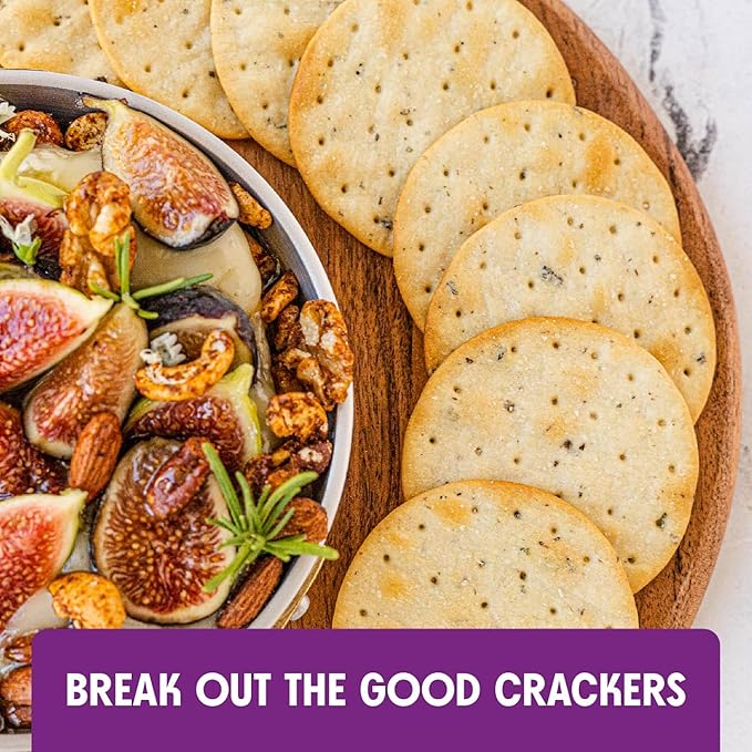Milton's Gourmet Crackers Variety Bundle (Original Multi-Grain, Everything, Crispy Sea Salt)