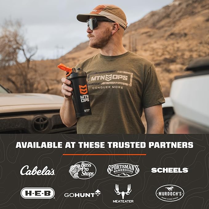 MTN OPS Hydrate Electrolytes Powder Drink Mix, 20 Single Serving On-The-Go Electrolyte Packs with